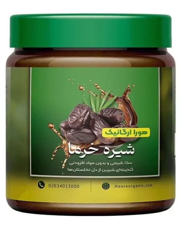 شیره خرما هورا مدل لرستان وزن ۵۰۰ گرم